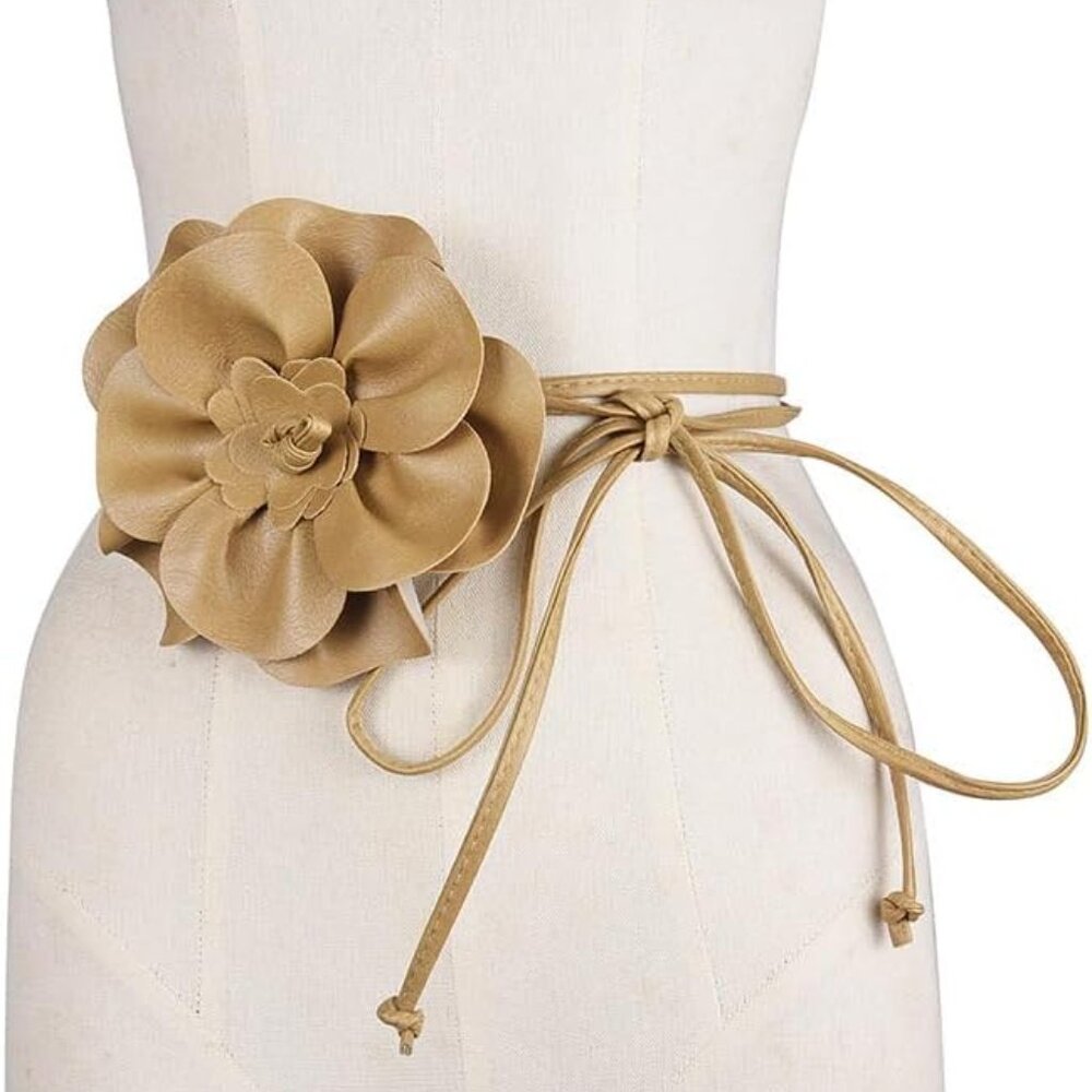 Women's Decor Flower Rope Belt - Picture 2 of 3